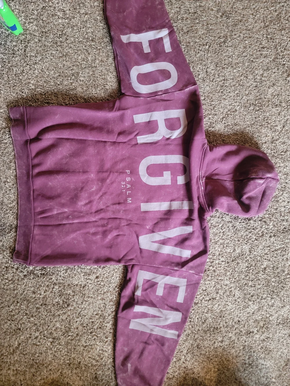GLO - Kingdom Essential Men's Maroon Pullover Hoodie Sweatshirt